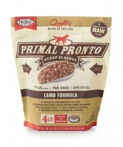 Primal Frozen Raw Lamb Dog Food