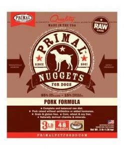 Primal Frozen Raw Pork Dog Food