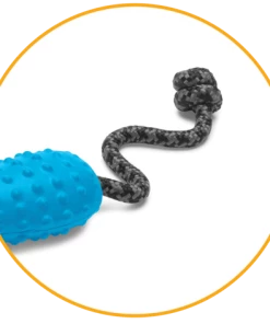 Ruffwear Gourdo Rubber Throw Toy Dandelion Yellow