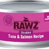 Rawz Tuna & Salmon Shredded Cat 5.5oz Canned Food 1 Rawz Tuna & Salmon Shredded Cat 5.5oz Canned Food