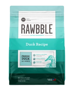 Rawbble Duck Recipe Dry Dog Food