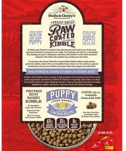 Stella & Chewy's Cage-Free Chicken Raw Coated Kibble For Puppies Dog
