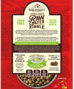 Stella & Chewy's Cage-Free Duck Raw Coated Kibble Dog Food