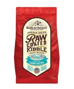 Stella & Chewy's Grass-Fed Lamb Raw Coated Kibble Dog Food
