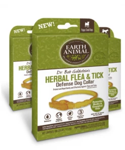 Earth Animal Herbal Flea & Tick Defense Collar For Dogs