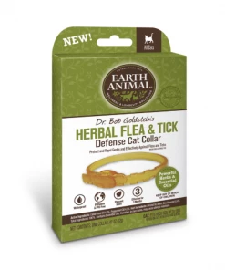 Earth Animal Herbal Flea & Tick Defense Collar For Cats