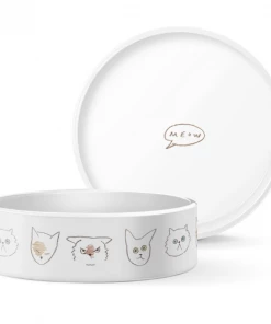 Pet Shop Bowls PETSHOP DOODLE CAT PET BOWL