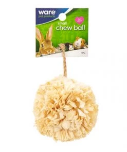 WarePet Critter Ware Chew Ball, Sm