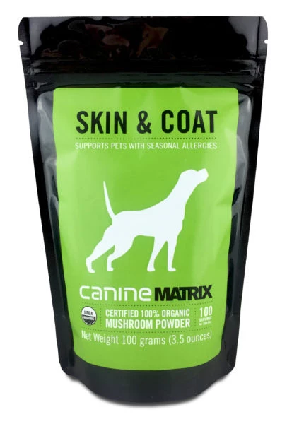 Canine Matrix Skin & Coat Mushrooms 4 Canine Matrix Skin & Coat Mushrooms