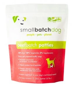 Smallbatch Frozen Beef Batch Dog Food