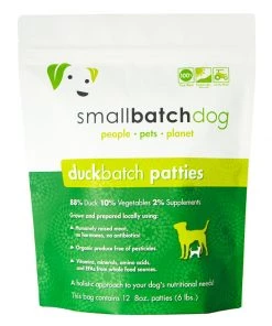 Smallbatch Frozen Duck Batch Dog Food