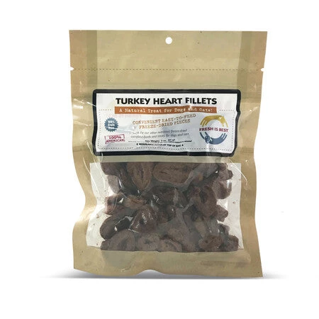 Fresh Is Best Freeze Dried Turkey Heart Fillets Dog 3 Fresh Is Best Freeze Dried Turkey Heart Fillets Dog
