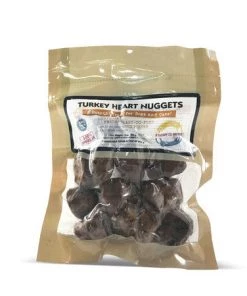 Fresh Is Best Freeze Dried Turkey Heart Nuggets Dog
