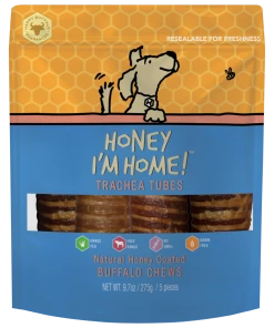 Dog Honey I'm Home Trachea Tubes 9.7oz