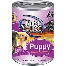 Furly's Pet Supply Food Nutrisource Puppy Chicken Rice 13oz