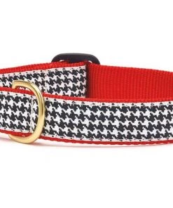 Up Country Houndstooth Dog Collar