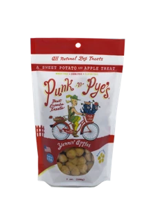 Punk N' Pyes Punk N Pyes Yammin Apples Dog Treats 7oz