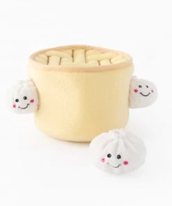 Zippy Paws Zippy Burrow Soup Dumplings Dog Toy