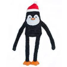 Zippy Paws Holiday Crinkle Penguin