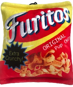 Furly's Pet Supply Lulubelles Power Plush Furitos Dog Toy