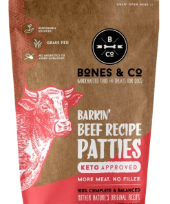 Bones & Co Frozen Raw Beef Dog Food
