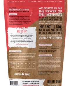 Bones & Co Frozen Raw Beef Dog Food