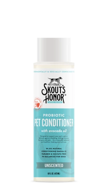 Skout's Honor Probiotic Conditioner Unscented Dog 3 Skout's Honor Probiotic Conditioner Unscented Dog