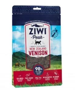 Dry Food ZiwiPeak Air-Dried Venison Cat Food 14oz