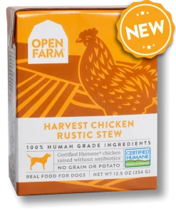 Dog Open Farm Harvest Chicken Rustic Stew 12.5oz