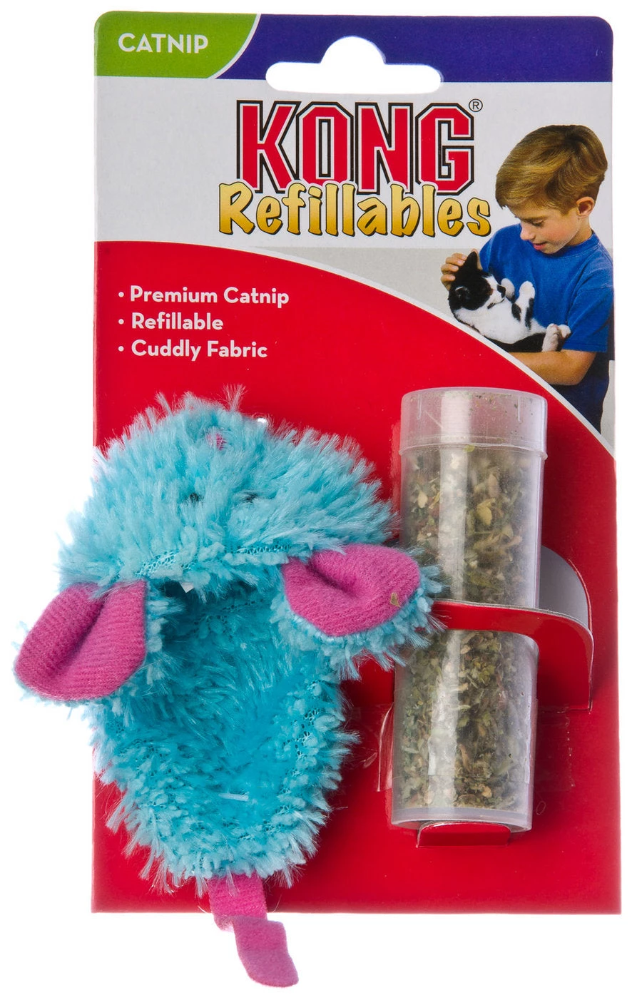 Furlys Store Kong Catnip Refillable Blue Mouse Cat Toy With Catnip 3 Furlys Store Kong Catnip Refillable Blue Mouse Cat Toy With Catnip