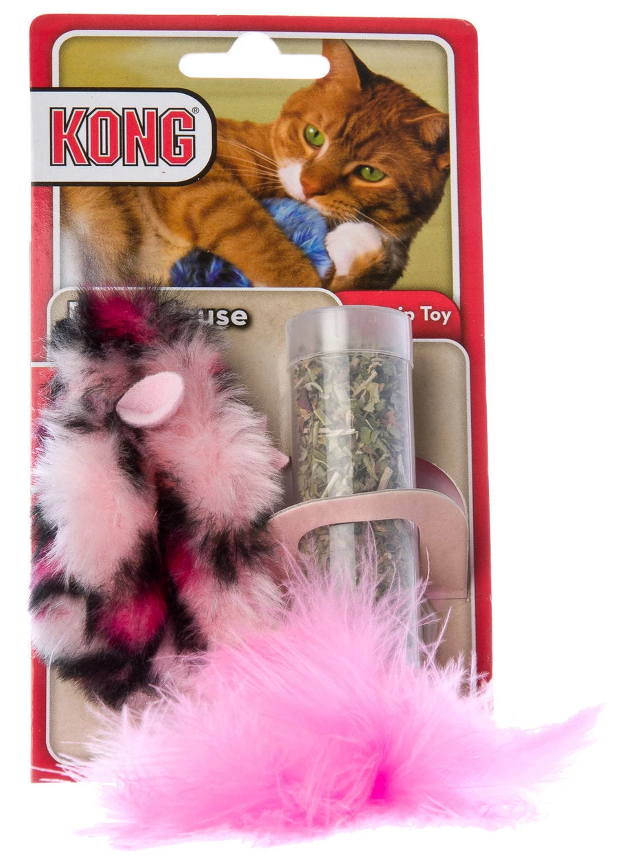 Kong Catnip Refillable Field Mouse Cat Toy 3 Kong Catnip Refillable Field Mouse Cat Toy