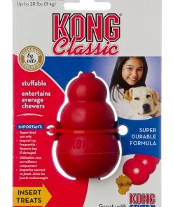 Furlys Store Kong Classic Red Dog Chew Toy With Treat Hole 21 Furlys Store Kong Classic Red Dog Chew Toy With Treat Hole