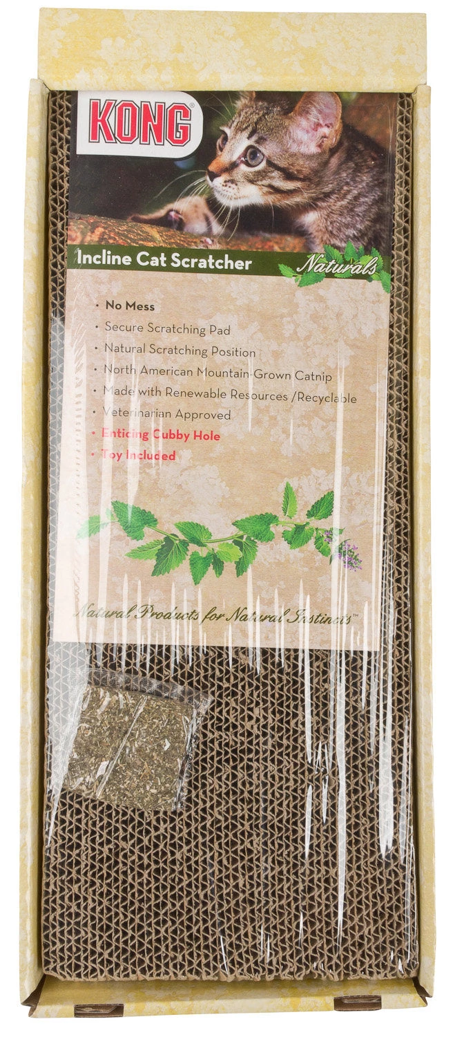 Furlys Store Kong Incline Cat Scratcher With Catnip 4 Furlys Store Kong Incline Cat Scratcher With Catnip