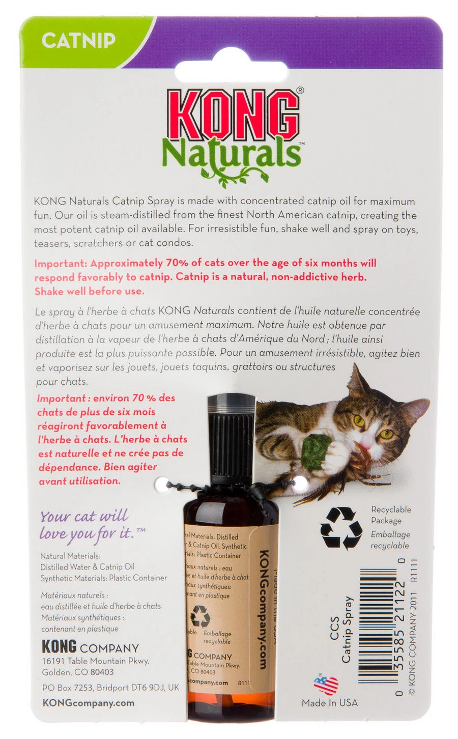 Furlys Store Kong Naturals Catnip Spray 4 Furlys Store Kong Naturals Catnip Spray
