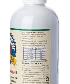 Furlys Store Grizzly Omega-3 Salmon Oil Pump Bottle Dog 12 Furlys Store Grizzly Omega-3 Salmon Oil Pump Bottle Dog
