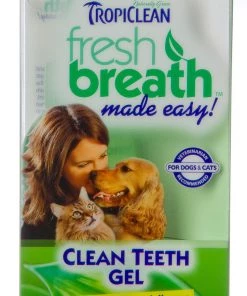 TropiClean Fresh Breath Clean Teeth Gel Dog