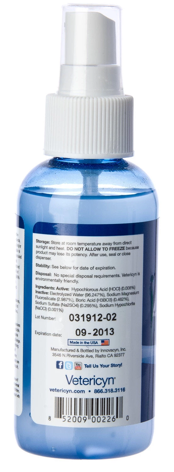 Furlys Store Dog Vetericyn Wound & Infection Care Spray 6 Furlys Store Dog Vetericyn Wound & Infection Care Spray