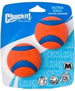 Furly's Store Chuckit! Ultra Balls 2-Pack Dog Fetch Toys