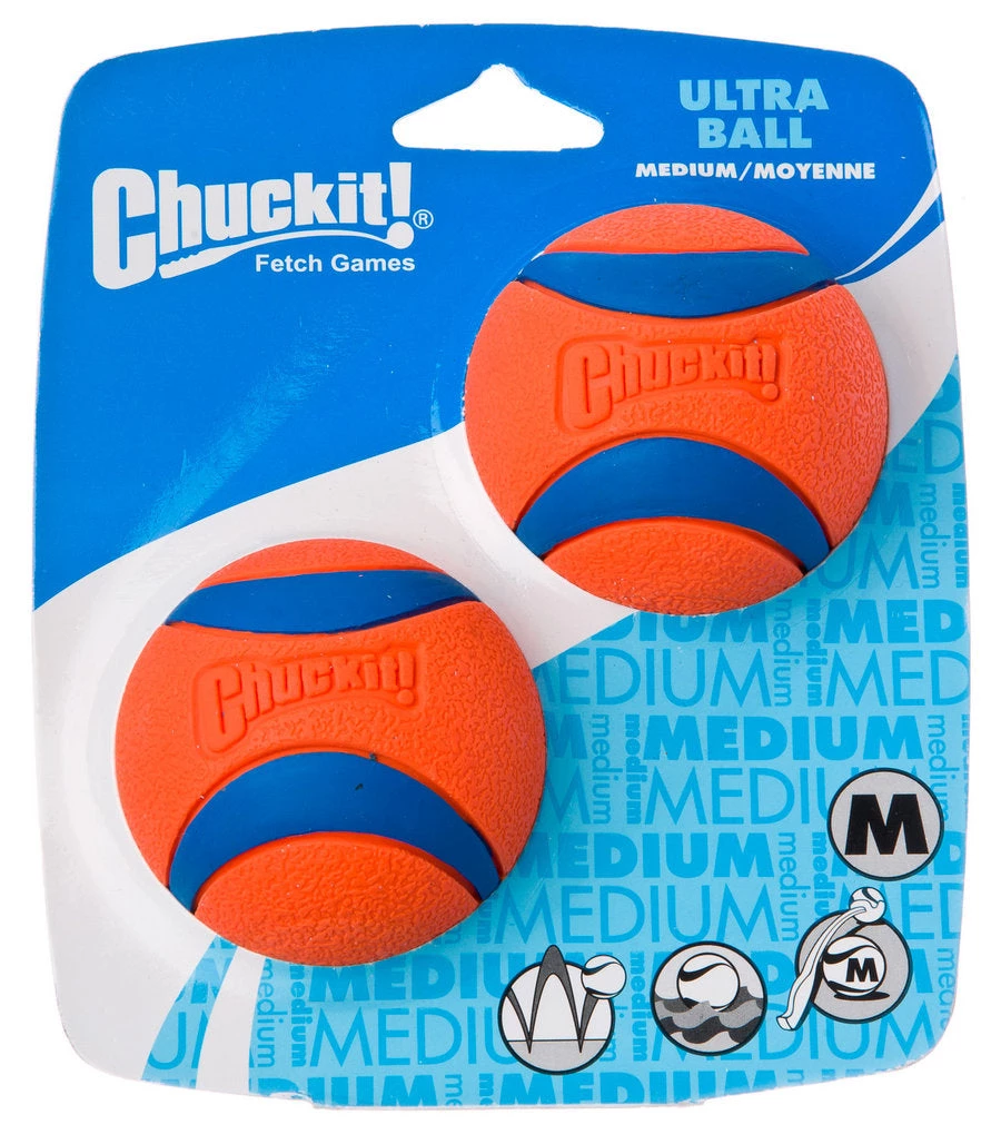 Furly's Store Chuckit! Ultra Balls 2-Pack Dog Fetch Toys 5 Furly's Store Chuckit! Ultra Balls 2-Pack Dog Fetch Toys