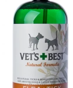 Furly's Pet Supply Dog Vet's Best Natural Flea + Tick Home Spray