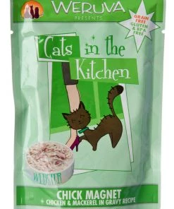 Weruva Chick Magnet Chicken & Mackerel Cat Food Pouches