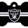 Furlys Store Oakland Raiders Bone Shaped Dog ID Tag With Custom Engraving 2 Furlys Store Oakland Raiders Bone Shaped Dog ID Tag With Custom Engraving