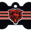 Furlys Store Chicago Bears Bone Shaped Dog ID Tag With Custom Engraving 2 Furlys Store Chicago Bears Bone Shaped Dog ID Tag With Custom Engraving