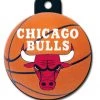 Furlys Store Dog Chicago Bulls Circle Shaped Pet ID Tag With Custom Engraving