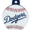 Furly's Pet Supply Los Angeles Dodgers Circle Shaped Dog ID Tag With Custom Engraving