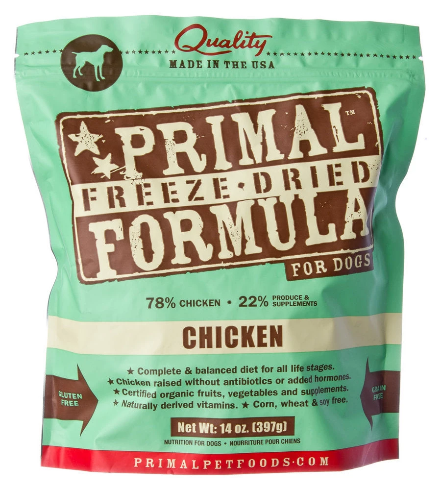 Primal Freeze Dried Chicken Formula Dog Food 3 Primal Freeze Dried Chicken Formula Dog Food