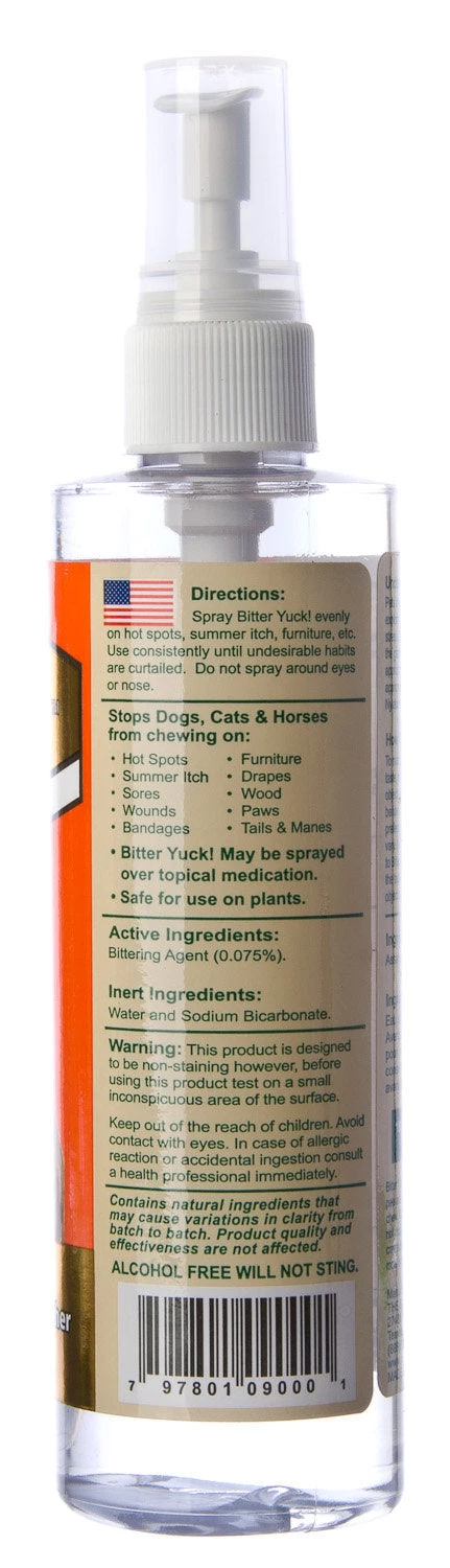 Furly's Pet Supply NaturVet Bitter Yuck! Repellent Spray For Dogs And Cats 4 Furly's Pet Supply NaturVet Bitter Yuck! Repellent Spray For Dogs And Cats