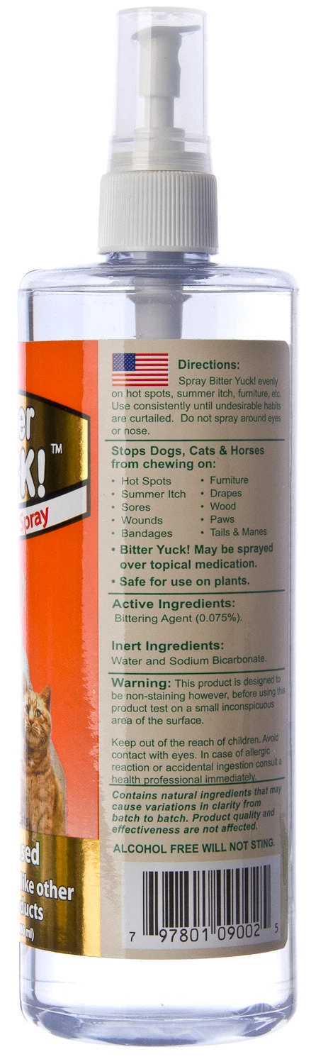 Furly's Pet Supply NaturVet Bitter Yuck! Repellent Spray For Dogs And Cats 6 Furly's Pet Supply NaturVet Bitter Yuck! Repellent Spray For Dogs And Cats