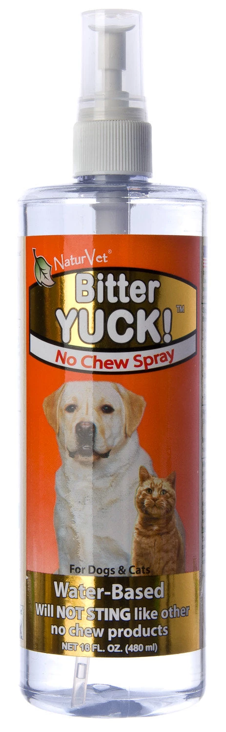Furly's Pet Supply NaturVet Bitter Yuck! Repellent Spray For Dogs And Cats 5 Furly's Pet Supply NaturVet Bitter Yuck! Repellent Spray For Dogs And Cats