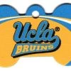 Furly's Pet Supply UCLA Bruins Bone Shaped Dog ID Tag With Custom Engraving